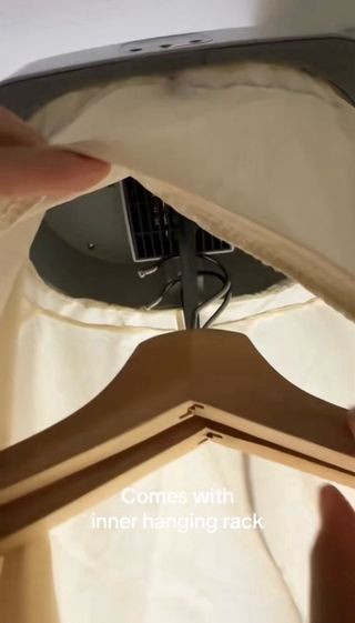 Secador de ropa portátil para invierno