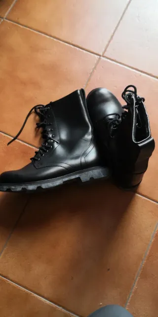Botas de campaña Vidal negras