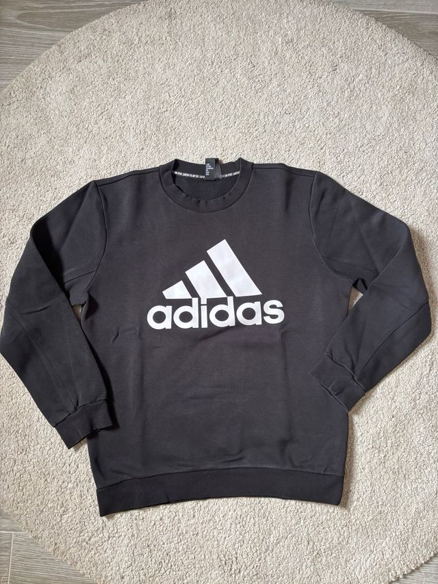 Sudadera Adidas Logo Negra
