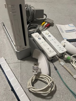 Consola Nintendo Wii Blanca Completa