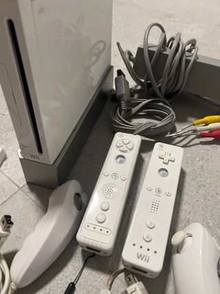 Consola Nintendo Wii Blanca Completa