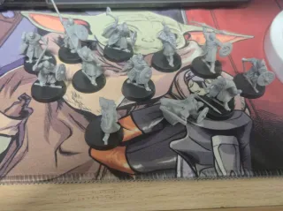 Lote miniaturas Warhammer rohirrims 