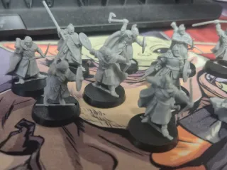 Lote miniaturas Warhammer rohirrims 