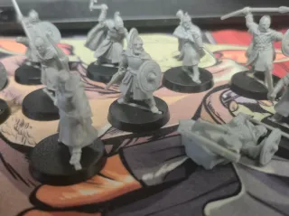 Lote miniaturas Warhammer rohirrims 