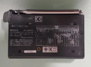 Radio Portátil Sony ICF-SW100