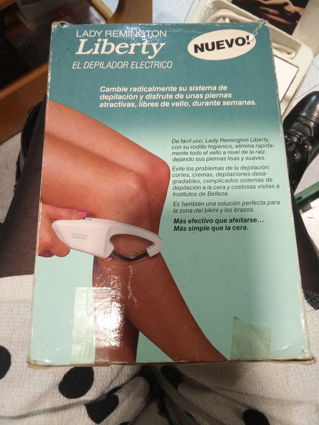 Depiladora Lady Remington Liberty Blanca