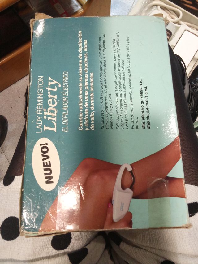Depiladora Lady Remington Liberty Blanca