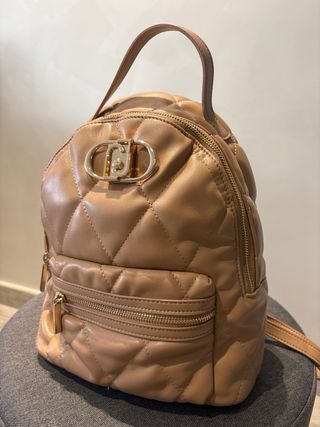 Zaino Liu Jo Beige Trapuntato
