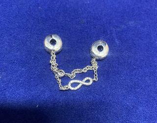Cadena de seguridad infinito pulsera Pandora plata