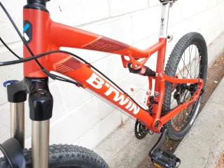 Bicicleta Montaña 27.5 Talla M Roja