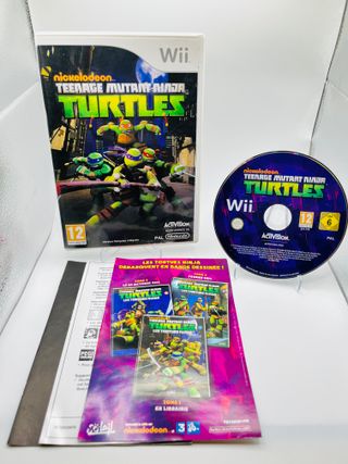 Teenage Mutant Ninja Turtles Wii PAL Multilingua