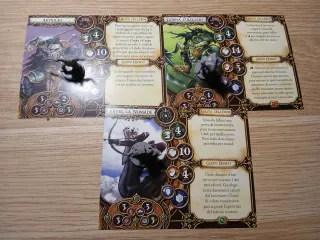 Descent 2 Edizione - 7 eroi più carte, schede etc