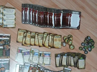 Descent 2 Edizione - 7 eroi più carte, schede etc