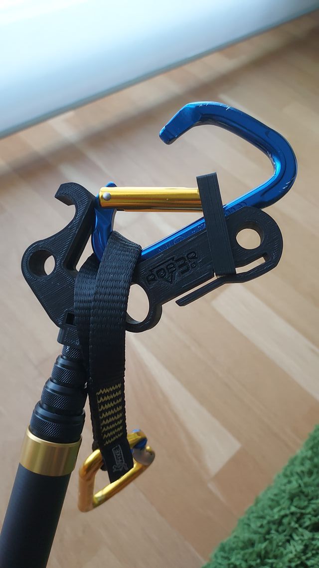 Pértiga escalada - clip-stick