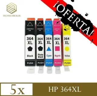 HP 364XL COMPATIBLE PACK 5