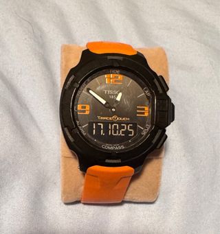 Reloj Tissot T-Race Touch Negro Naranja