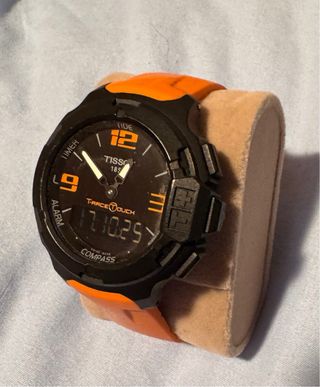 Reloj Tissot T-Race Touch Negro Naranja