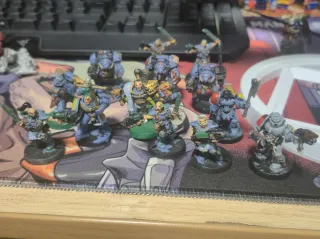 Lote Marines Lobos Espaciales Warhammer