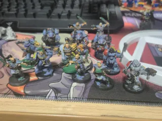 Lote Marines Lobos Espaciales Warhammer