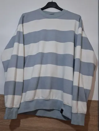 Jersey rayas azul y blanco