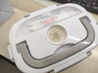 Portavivande ermetico con posate elettrico riscald