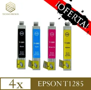 EPSON T-1281 - 2 - 3 - 4 - 5 COMPATIBLE PACK 4