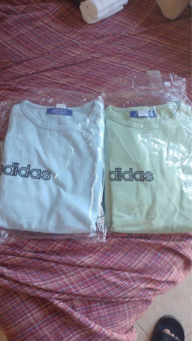 Conjunto Adidas Niño Camiseta y Pantalón Azul 