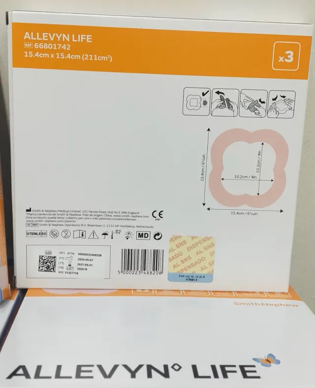 Apósitos Antiescaras Allevyn Life