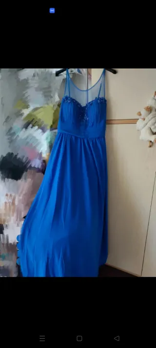 Vestito cerimonia blu