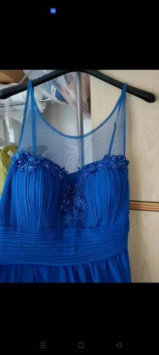 Vestito cerimonia blu