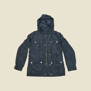 Burberry London Black Waterproof Field Jacket