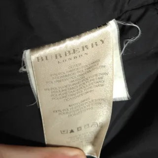 Burberry London Black Waterproof Field Jacket