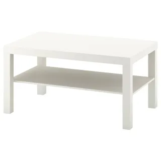 Mesa Lack blanca de Ikea