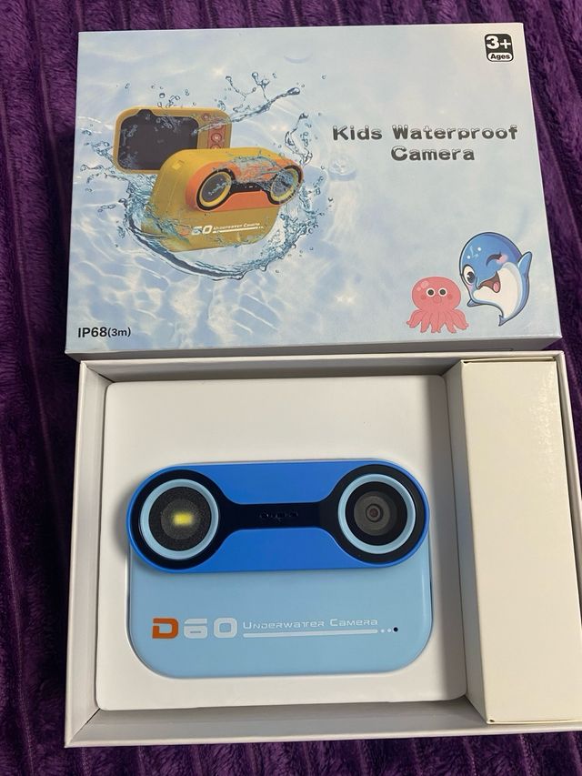 Cámara Sumergible Infantil 12MP 1080p