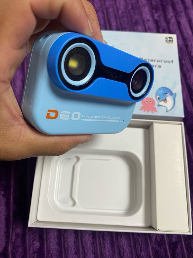 Cámara Sumergible Infantil 12MP 1080p