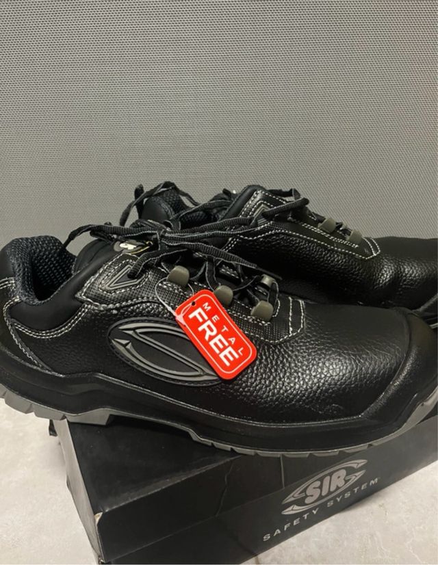 Scarpe antinfortunistiche uomo nere/grigie