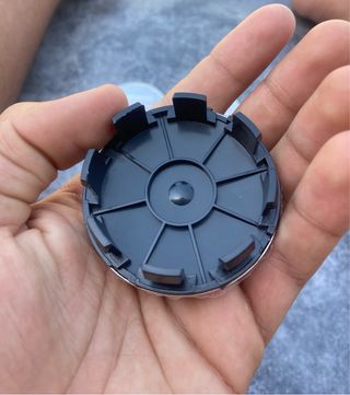 Tapabujes Seat 63mm Gris Plata Nuevos