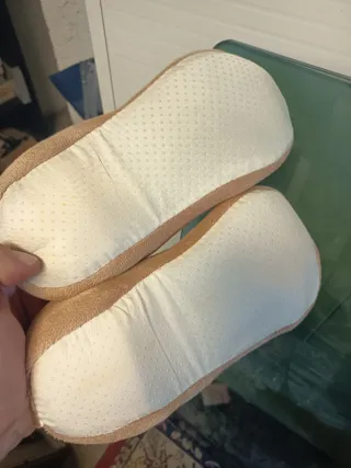 Pantofole da casa beige