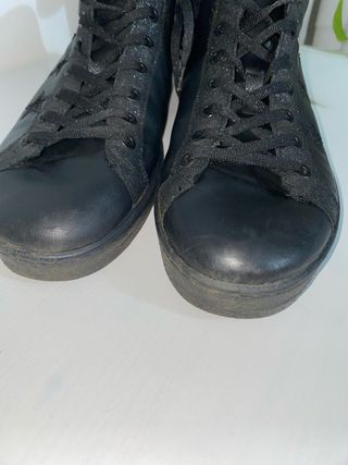 Sneakers nere con stelle - Tg 40