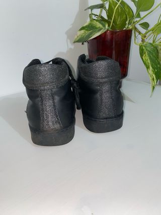 Sneakers nere con stelle - Tg 40