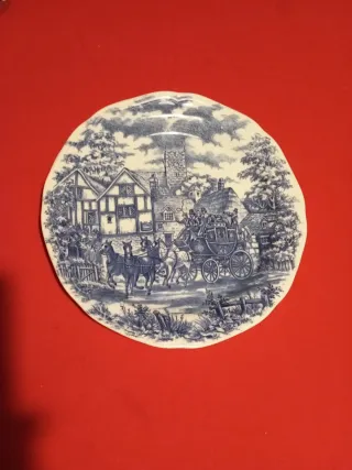 Collezione di piatti decorativi inglesi