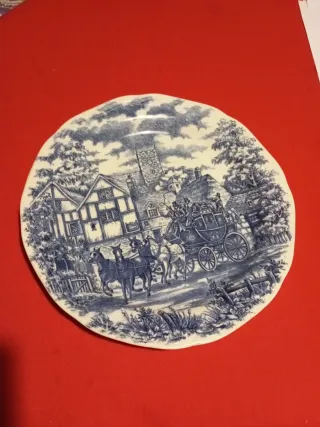 Collezione di piatti decorativi inglesi