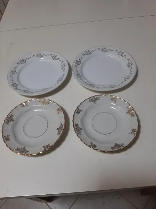Set 4 Piatti Richard Ginori Antichi