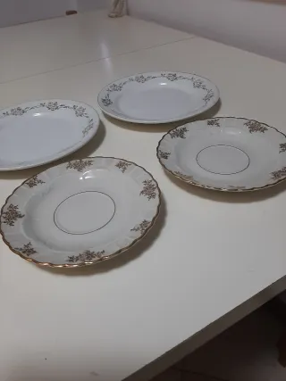 Set 4 Piatti Richard Ginori Antichi