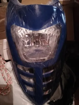 Frontal y faro Quad Azul