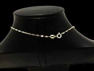 cadena oro 18k 20cm
