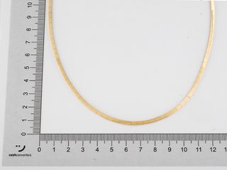 collar oro 18k 20cm