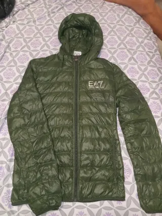Chaqueta plumífero EA7 Emporio Armani verde
