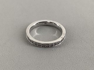 anillo oro 18k con piedra con diamante