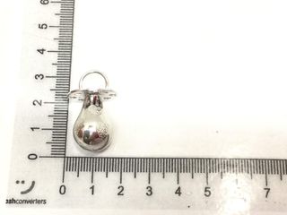 colgante plata 925mm